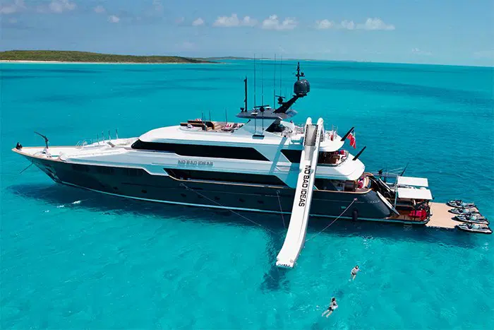 How do you plan professional business meetings on luxury rental yachts?